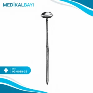 02.0088.35 Queen Square Perküsyon Plastik Saplı  35cm