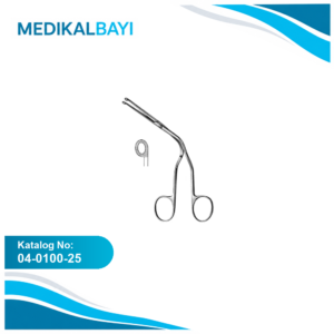 04.0100.25 Magill Kateter Yerleştirme Forsepsi 25cm