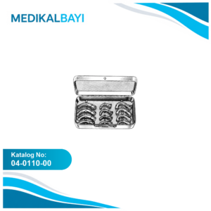 04.0110.00 Magill Bağlantı Seti , set/12 , Paslanmaz Çelik Kutu İçinde