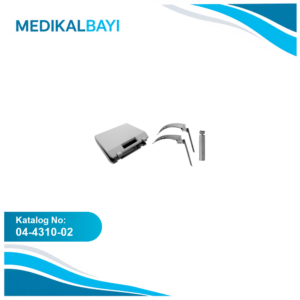 04.4310.02 Flexible Tip Laringoskop Konvansiyonel Bıçak Mac #3 set/1