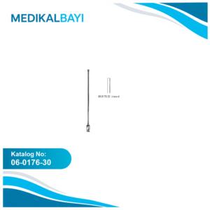 06.0176.30 Schmid Vessal İrrigasyon Kanülü Bükülebilir 3mm, 15cm