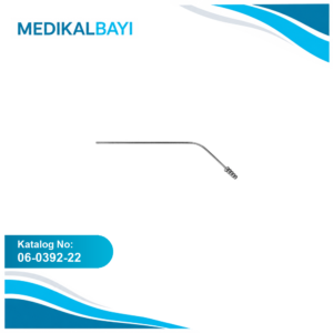06.0392.22 Yasargil Aspirasyon Tüpü 3.5mm 22cm