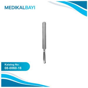 08.0060.16 Virchow Beyin Bıçağı, İçi Boş Sap 16cm