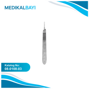 08.0108.03 Bistüri Sapı #3, cm Dereceli