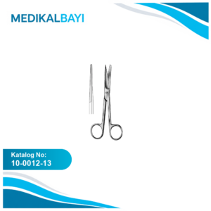 10.0012.13 Operasyon Makası Keskin/Künt Düz 13.0cm