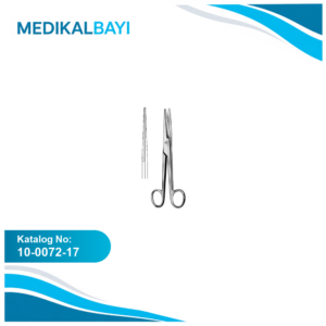 10.0072.17 Mayo Noble Makas Düz 17cm