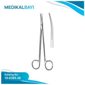 10.0385.30 Metzenbaum Nelson Makas Keskin/Keskin Eğri 30cm