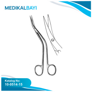 10.0514.15 DeBakey Vasküler Makas 15.5cm