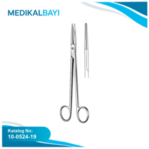 10.0524.19 McINDOE Preperasyon Makası Düz 19cm