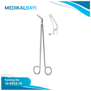 10.0534.16 DeBakey Vasküler Makas 16cm 25ø