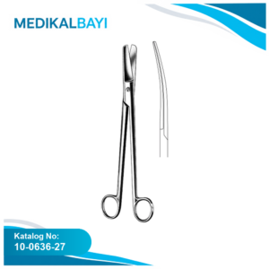 10.0636.27 DUBOIS Jinekoloji Makası Düz 27cm