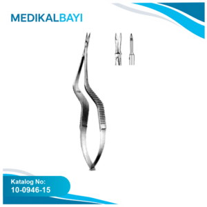 10.0946.15 Mikro Makas Düz 15.5cm