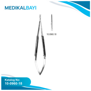 10.0960.18 Mikro Cerrahi Makası Düz 18cm