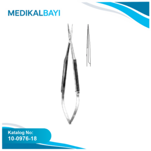 10.0976.18 Mikro Cerrahi Makas Düz 18cm (GYN)