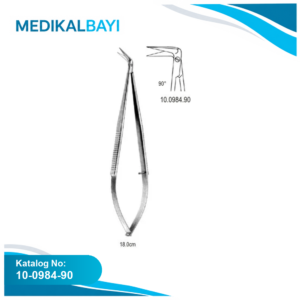 10.0984.90 Mikro Makas 90ø açılı 18cm
