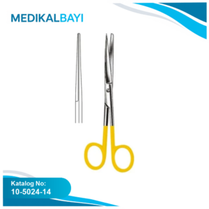 10.5024.14 Grazil Operasyon Makası Keskin/Künt Düz 14.0cm TC