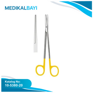 10.5380.20 Metzenbaum Makas Düz 20cm TC