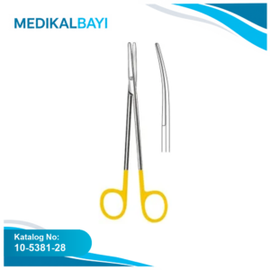 10.5381.28 Metzenbaum Makas Eğri 28cm TC