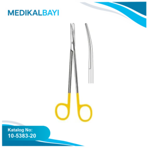 10.5383.20 Metzenbaum Nelson Makas Eğri Keskin/Künt 20cm TC