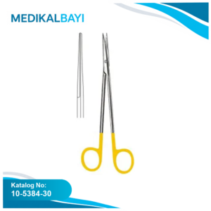10.5384.30 Metzenbaum Nelson Makas Düz Keskin/Keskin 30cm TC