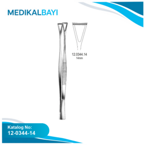 12.0344.14 Collin Duval Doku Forsepsi 14mm, 20cm