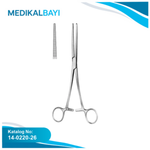 14.0220.26 Rochester Pean Hemostatik Forseps Düz 26cm