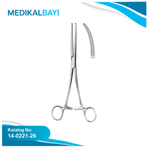 14.0221.26 Rochester Pean Hemostatik Forseps Eğri 26cm
