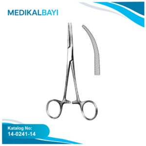 14.0241.14 Pean Nippon Hemostatik Forseps Eğri 14.5cm