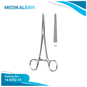 14.0252.15 Lovelace Hemostatik Forseps 1x2T, 15.5cm