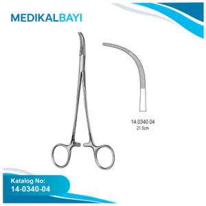 14.0340.04 Overholt Diseksiyon & Ligaşür Forseps 21.5cm Fig.4