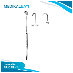 18.0110.01 Ekartör Trakeal Keskin 1pr. 16cm