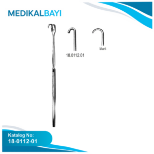 18.0112.01 Ekartör Trakeal Künt 1pr. 16cm
