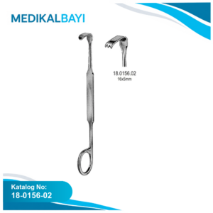 18.0156.02 Meyerding Parmak Ekartör 16x5mm, 18cm