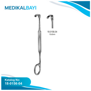 18.0156.04 Meyerding Parmak Ekartör 10x3mm, 18cm
