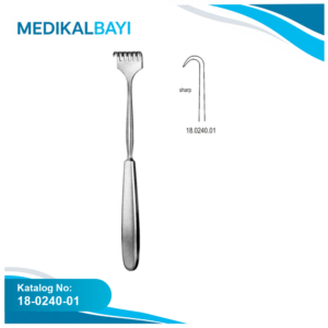 18.0240.01 Volkmann Ekartör 1 Dişli Keskin 23cm