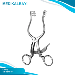 19.0140.14 Scalp Contour Ekartör 3x4pr. Keskin 14cm