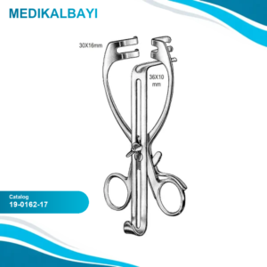 19.0162.17 Mayo Adams Ekartör Merkezi uç ile birlikte 17cm
