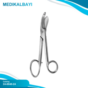 24.0040.24 Bruns Bandaj Makası Tırtıksız 24cm