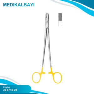 25.5740.20 Tel Bükücü Forseps 20cm TC