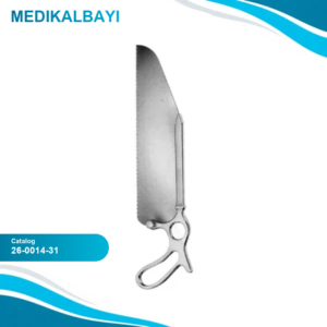 26.0014.31 Satterlee Amputasyon Testeresi 31cm