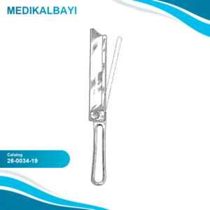 26.0034.19 Army RegulationAmputasyon Saw 19cm