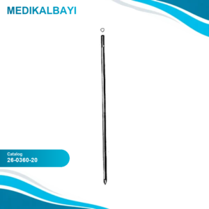 26.0360.20 Steinmann Pin Trokar Uçlu Ø4.0mm, 20cm
