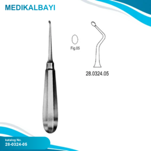 28.0324.05 USA Model Kemik Küreti Sağ 16cm Fig.5