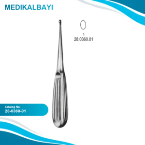28.0360.01 Spratt Kemik Küreti 16.5cm, Fig.1