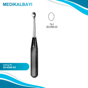 28.0394.03 Volkmann Kemik Küreti 17cm Fig.3