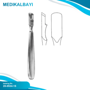 28.0534.15 Farabeuf Elevatör Düz 15cm