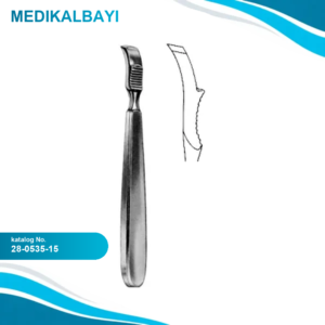 28.0535.15 Farabeuf Elevatör Eğri 15cm