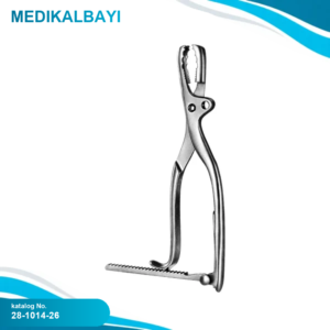 28.1014.26 Farabeuf Lambotte Kemik Tutma Forsepsi 26cm
