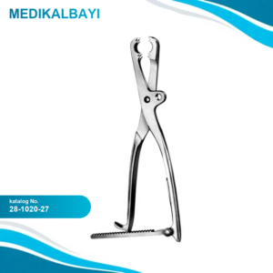 28.1020.27 Tuffier Kemik Tutma Forsepsi 27cm