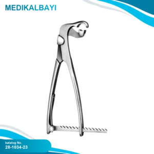 28.1034.23 Lambotte Kemik Tutma Forsepsi 23cm